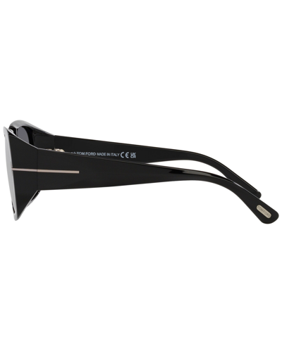 Tom Ford Womens Tr001641 Ryder Square-frame Acetate Sunglasses In Shiny Black