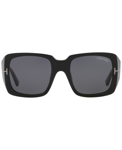 Tom Ford Womens Tr001641 Ryder Square-frame Acetate Sunglasses In Shiny Black