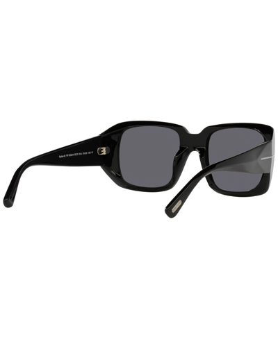 Shop Tom Ford Women's Ryder-02 Sunglasses Tr001641 In Shiny Black