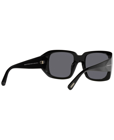 Tom Ford Womens Tr001641 Ryder Square-frame Acetate Sunglasses In Shiny Black