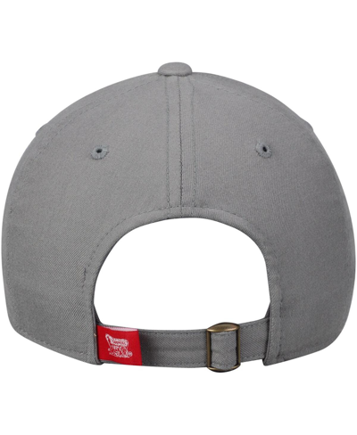 Top Of The World Men's  Gray Oklahoma Sooners Primary Logo Staple Adjustable Hat In Gray