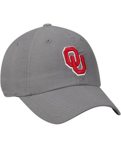 Top Of The World Men's  Gray Oklahoma Sooners Primary Logo Staple Adjustable Hat In Gray