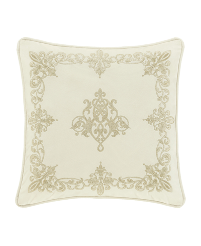 J Queen New York Noelle Decorative Pillow, 18" X 18" In Winter White
