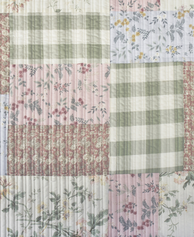 Piper & Wright Eloise Reversible Quilt, King/california King In Dusty Rose