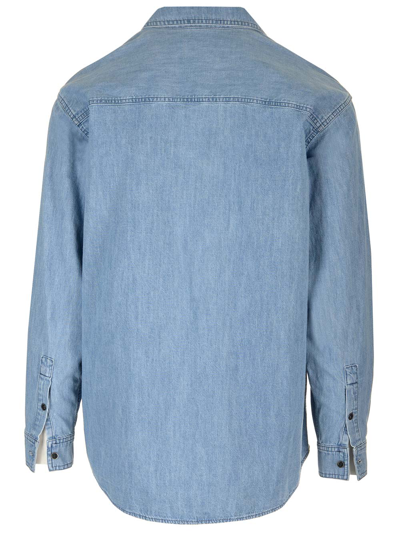 Shop Isabel Marant Vhelynton Shirt In Blue
