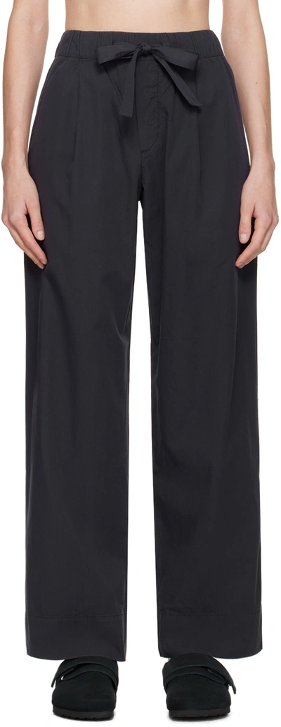 Shop Tekla Navy Birkenstock Edition Pyjama Pants In Slate