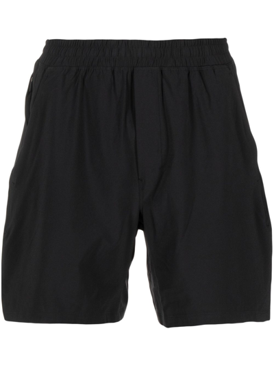 Shop Lululemon Black Pace Breaker Lined Shorts