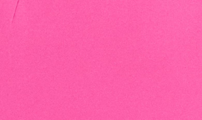 Shop Katie May Glisten Open Back Long Sleeve Minidress In Electric Pink