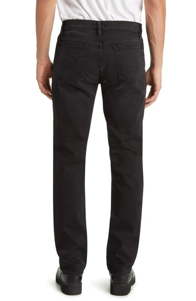 Frame Mens Vortex The Modern Straight-leg Faded-was Denim Jeans In Black