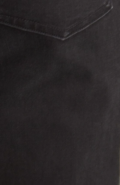 Frame Mens Vortex The Modern Straight-leg Faded-was Denim Jeans In Black