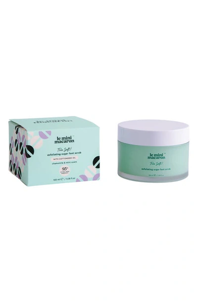 Le Mini Macaron Très Soft Exfoliating Sugar Foot Scrub