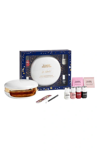 Shop Le Mini Macaron Deluxe Gel Manicure Set In La Nuit