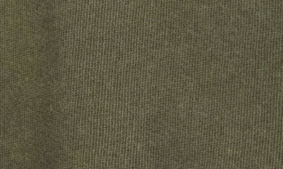 Shop Treasure & Bond V-neck Long Sleeve Raglan Sweatshirt In Olive Kalamata