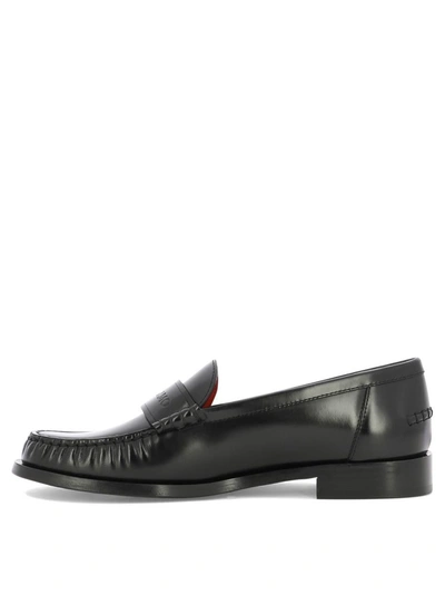 Shop Ferragamo "irina" Loafers In Black