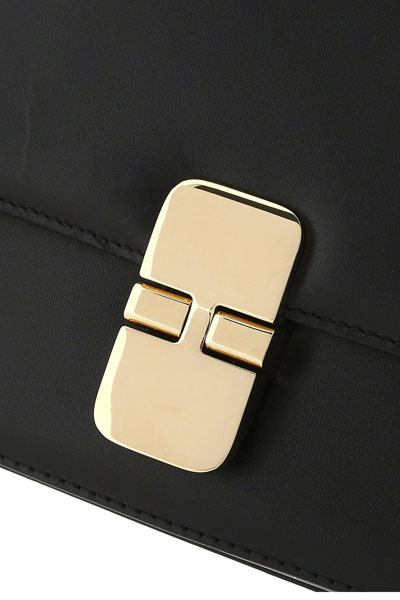 Apc A.p.c. Grace Leather Crossbody Bag