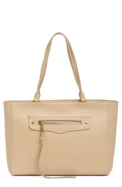 Shop Rebecca Minkoff Regan Tote In Sand Dune