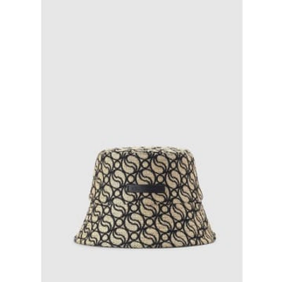 Shop Stella Mccartney Women's S-wave Bucket Beige Hat In Neturals