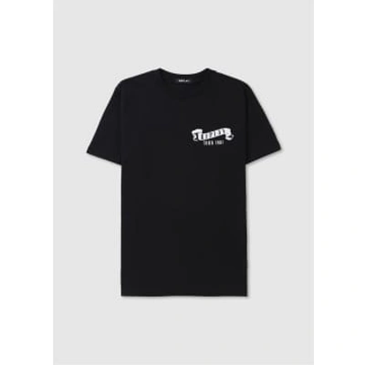 Shop Replay Mens T-shirt No Thema In Black
