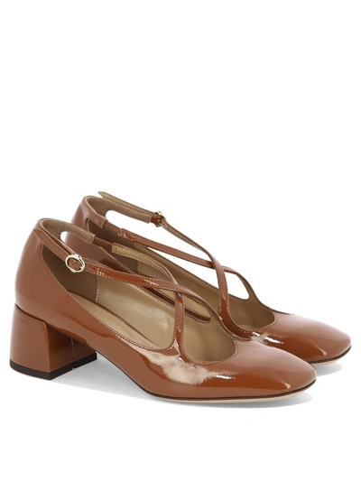 Shop A.bocca "two For Love" Pumps In Brown