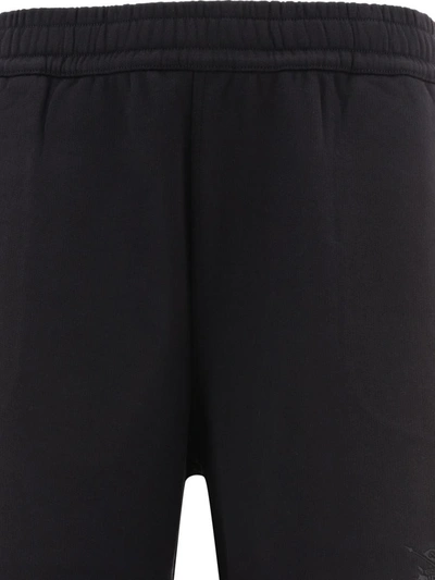 Shop Burberry "taylor" Shorts In Black