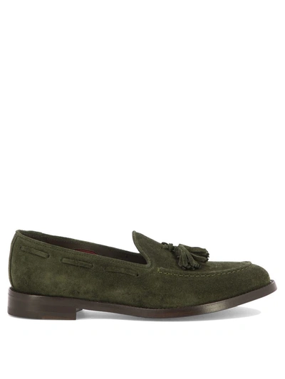 Shop Sturlini "softy" Loafers In Green