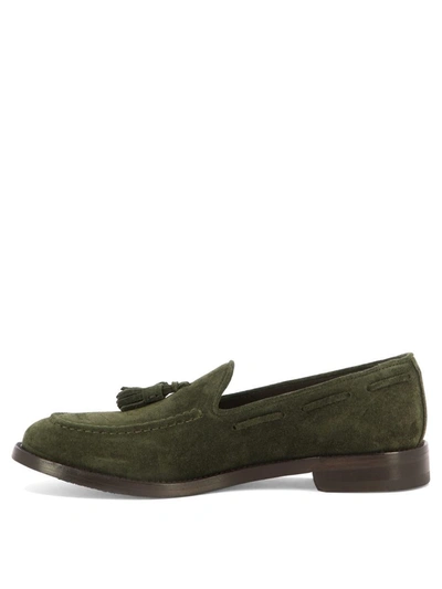 Shop Sturlini "softy" Loafers In Green