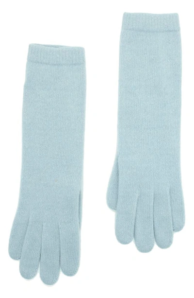 Portolano 13" Cashmere Gloves In Powder Blue