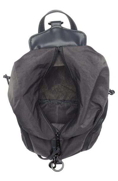 Shop Rebecca Minkoff Julian Washed Backpack In Deep Slate