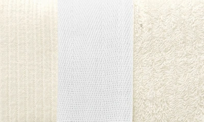 Shop Chic Jacquard Weave Cotton 2-piece Bath Sheet Set In Beige