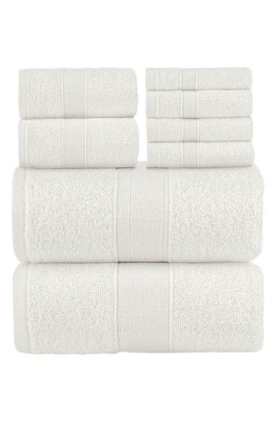 Shop Chic Turkish Cotton 6-piece Bath Towel Set In Beige