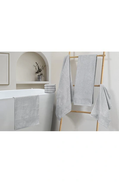 Shop Chic Turkish Cotton 6-piece Bath Towel Set In Grey