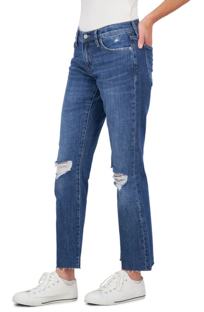 Shop Lucky Brand Easy Rider Ripped Bootcut Jeans In Halia