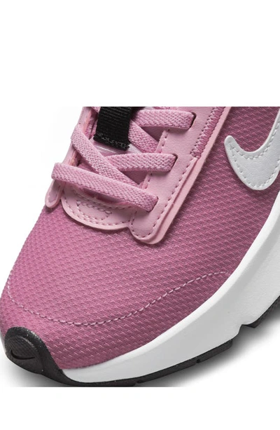 Shop Nike Kids' Air Max Intrlk Lite Sneaker In Pink/ Soft Pink/ White