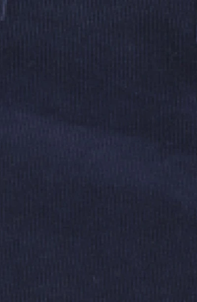Rolla's Andie Patch Pocket Cotton Corduroy Miniskirt In Navy Cord
