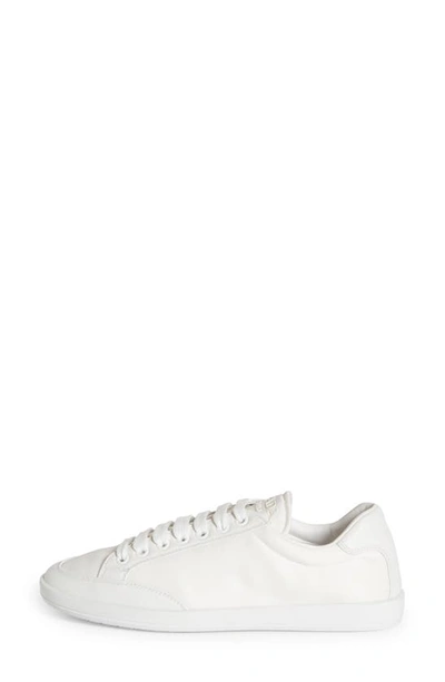 Shop Prada Slim Low Top Sneaker In White