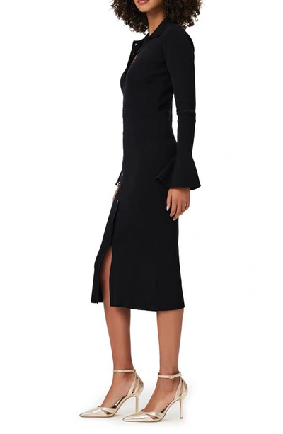 Bleu nuit | Fairtrade Long Sleeve Organic Cotton Top | FR