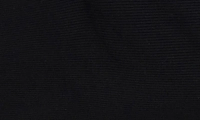 Shop Paige Sundara Long Sleeve Organic Cotton & Silk Blend Rib Midi Dress In Black