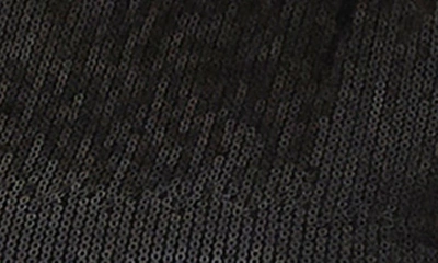 Paige Erina Sequin Bodysuit In Matte Black