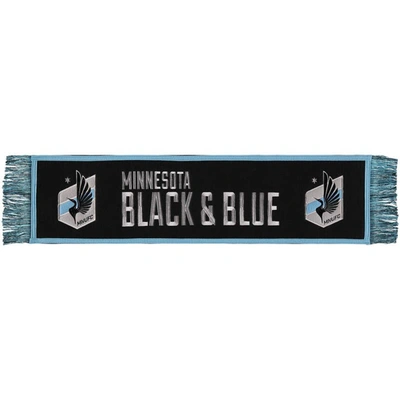 Shop Winning Streak Minnesota United Fc 30.5'' X 8'' Heritage Scarf Banner In Black