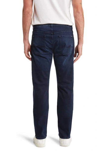 Shop 7 For All Mankind The Straight Leg Jeans In Waterway Blue