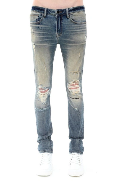 Shop Hvman Strat Ripped Super Skinny Jeans In Aspen
