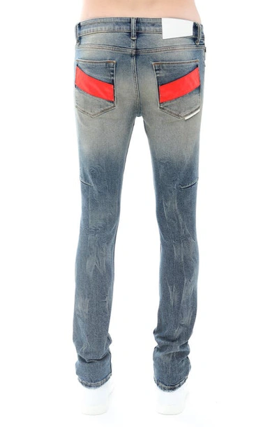 Hvman Strat Ripped Super Skinny Jeans In Aspen