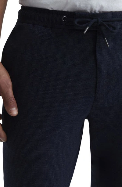 Shop Reiss Sob Drawstring Trousers In Navy