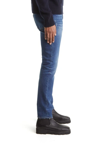 Shop Frame L'homme Skinny Fit Jeans In Porto Rips