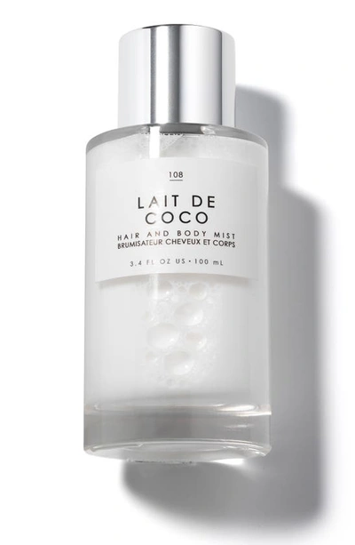 Shop Le Monde Gourmand Lait De Coco Hair & Body Mist