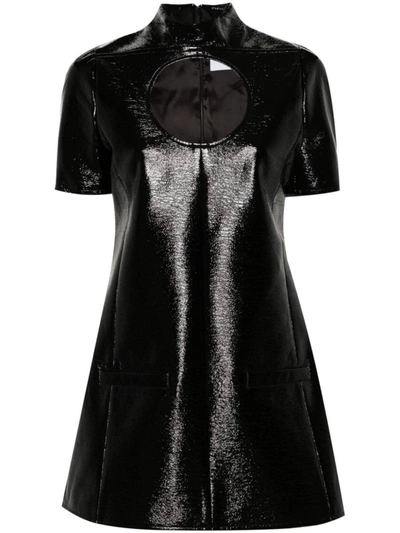 Shop Courrèges Dresses In Black