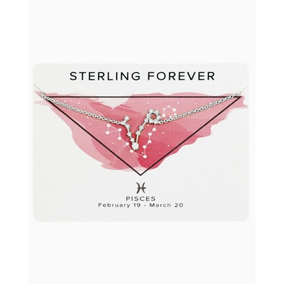 Shop Sterling Forever Delicate Constellation Necklace In Multi