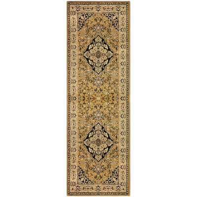 Superior Traditional Vintage Floral Medallion Polypropylene Indoor Area Rug Or Runner