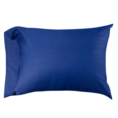 Superior 300-thread Count Breathable Cotton Percale Deep Pocket Solid Pillowcase Set