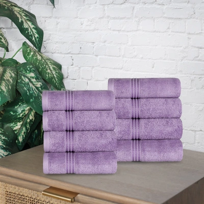 Shop Superior Warm And Absorbent Cotton Assorted 8-piece Hand Towel Set